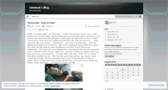 Desktop Screenshot of mygusto.wordpress.com