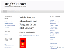 Tablet Screenshot of brightfuture21c.wordpress.com