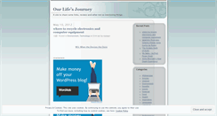 Desktop Screenshot of oljourney.wordpress.com