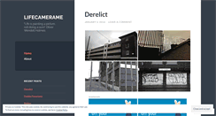 Desktop Screenshot of lifecamerame.wordpress.com