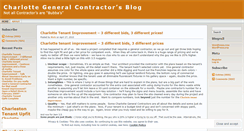 Desktop Screenshot of charlottegeneralcontractor.wordpress.com