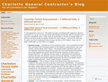 Tablet Screenshot of charlottegeneralcontractor.wordpress.com