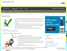 Tablet Screenshot of lumeadintine.wordpress.com