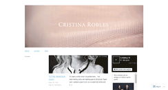 Desktop Screenshot of cristinaroblesphotography.wordpress.com