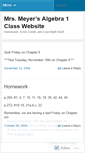 Mobile Screenshot of meyermath.wordpress.com