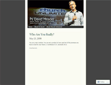 Tablet Screenshot of davidmeader.wordpress.com