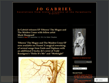 Tablet Screenshot of jogabriel.wordpress.com