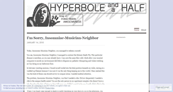 Desktop Screenshot of hyperboleandahalf.wordpress.com