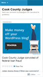 Mobile Screenshot of cookcountyjudges.wordpress.com