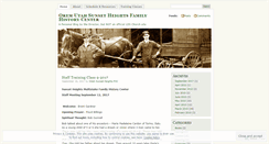 Desktop Screenshot of oremsunsetheightsfhc.wordpress.com