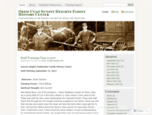 Tablet Screenshot of oremsunsetheightsfhc.wordpress.com