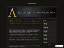 Tablet Screenshot of bloglideranca.wordpress.com