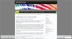 Desktop Screenshot of jameshemming.wordpress.com