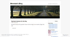 Desktop Screenshot of mmmtate.wordpress.com
