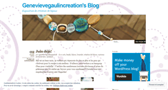 Desktop Screenshot of genevievegaulincreation.wordpress.com