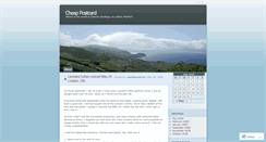 Desktop Screenshot of cheappostcard.wordpress.com