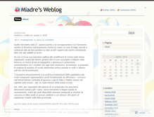 Tablet Screenshot of miadre.wordpress.com