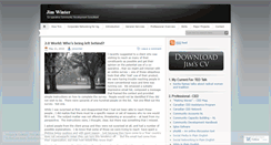 Desktop Screenshot of jimwinter.wordpress.com