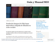 Tablet Screenshot of guiaseo.wordpress.com