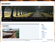 Tablet Screenshot of geografi83.wordpress.com