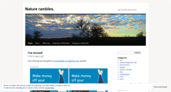 Desktop Screenshot of natureramble.wordpress.com