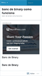Mobile Screenshot of ads.bancdebinarycomofunciona.wordpress.com