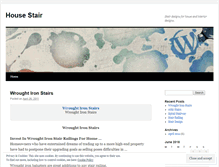 Tablet Screenshot of housestair.wordpress.com