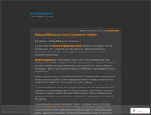 Tablet Screenshot of lancetindeminity.wordpress.com