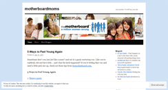 Desktop Screenshot of motherboardmoms.wordpress.com