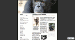 Desktop Screenshot of chimprescue.wordpress.com