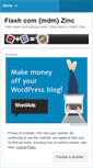 Mobile Screenshot of flashzinc.wordpress.com