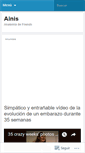 Mobile Screenshot of ainis.wordpress.com