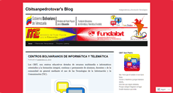 Desktop Screenshot of cbitsanpedrotovar.wordpress.com
