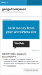 Mobile Screenshot of gangofmerrymen.wordpress.com