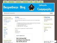 Tablet Screenshot of benpetbensblog.wordpress.com