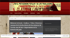 Desktop Screenshot of praxislibertaria.wordpress.com