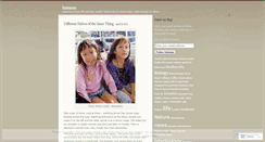 Desktop Screenshot of inimese.wordpress.com