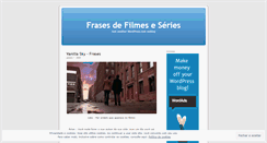 Desktop Screenshot of frasesfilmeseseries.wordpress.com