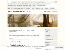Tablet Screenshot of morrisminorarcana.wordpress.com