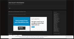 Desktop Screenshot of highvelocityphotography.wordpress.com