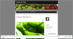 Desktop Screenshot of feriasdechile.wordpress.com