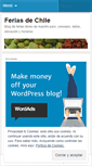 Mobile Screenshot of feriasdechile.wordpress.com