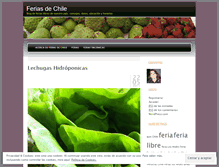 Tablet Screenshot of feriasdechile.wordpress.com