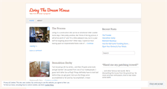 Desktop Screenshot of livingthedreamhouse.wordpress.com
