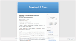 Desktop Screenshot of downtd.wordpress.com