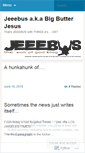 Mobile Screenshot of jeeebus.wordpress.com