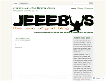 Tablet Screenshot of jeeebus.wordpress.com
