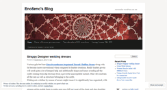 Desktop Screenshot of eno8eno.wordpress.com