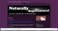 Desktop Screenshot of naturallysupernaturalaberdeen.wordpress.com