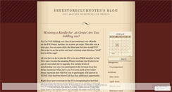 Desktop Screenshot of freestoreclubnotes.wordpress.com